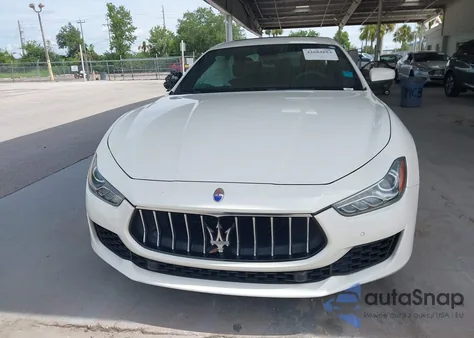 2018 Maserati Ghibli из США, поврежденный, VIN ZAM57XSA0J1268652